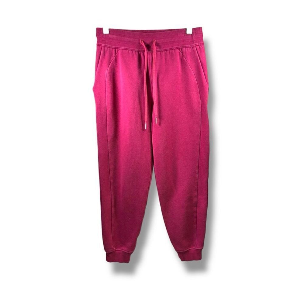 Lululemon Scuba High Rise Jogger Full Length in Pomegranate Size 6